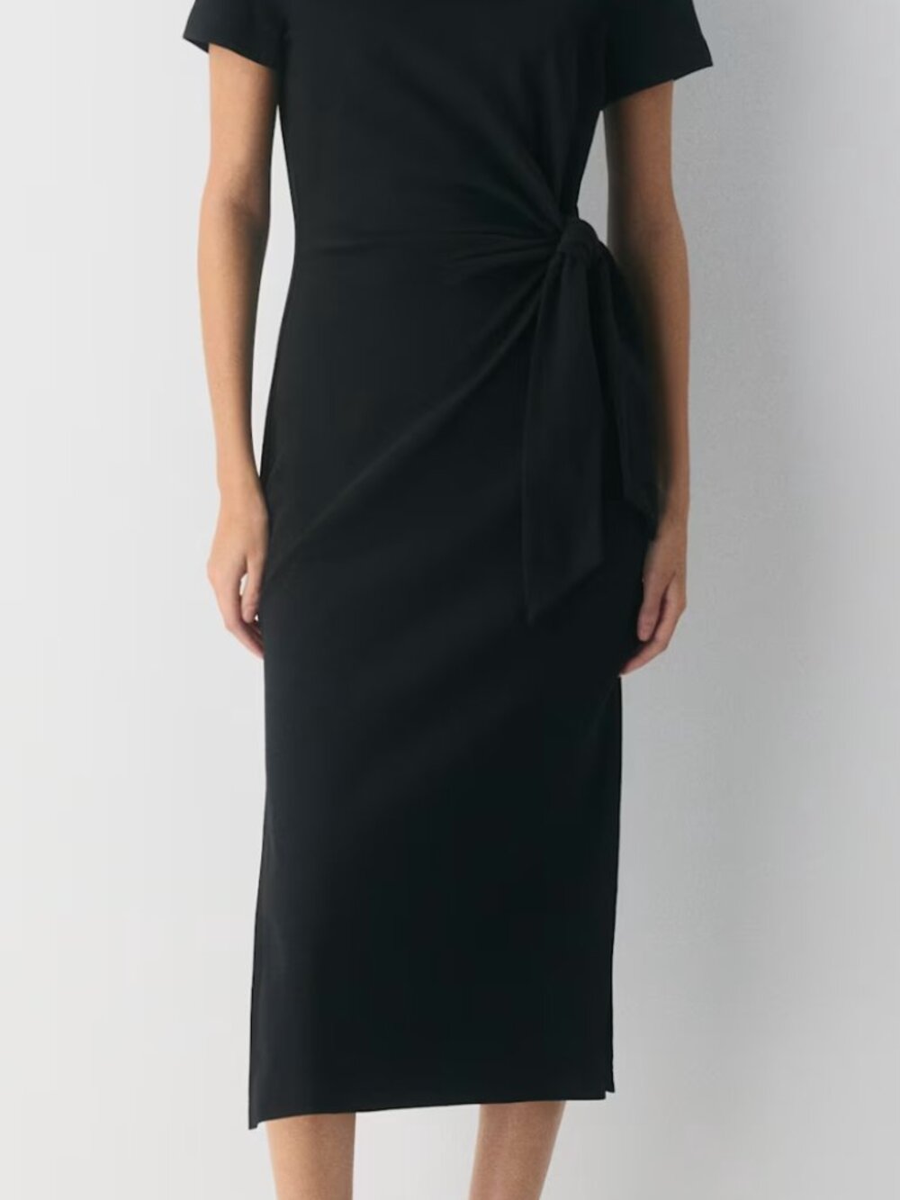 Aritzia Wilfred InterLock Cotton Writer Dress - Picture 2 of 4